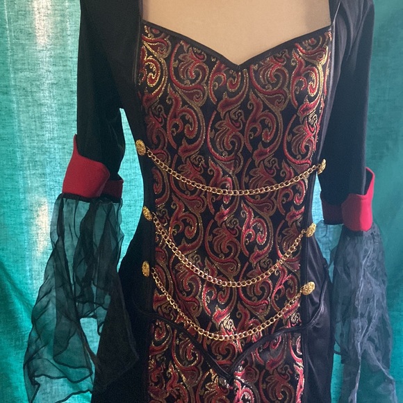 🎃 Halloween Costume Sexy Vampiress 
🖤❤️ Plus Sz 16W - Picture 5 of 6